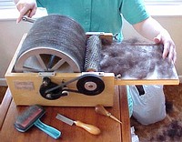 Drum carding